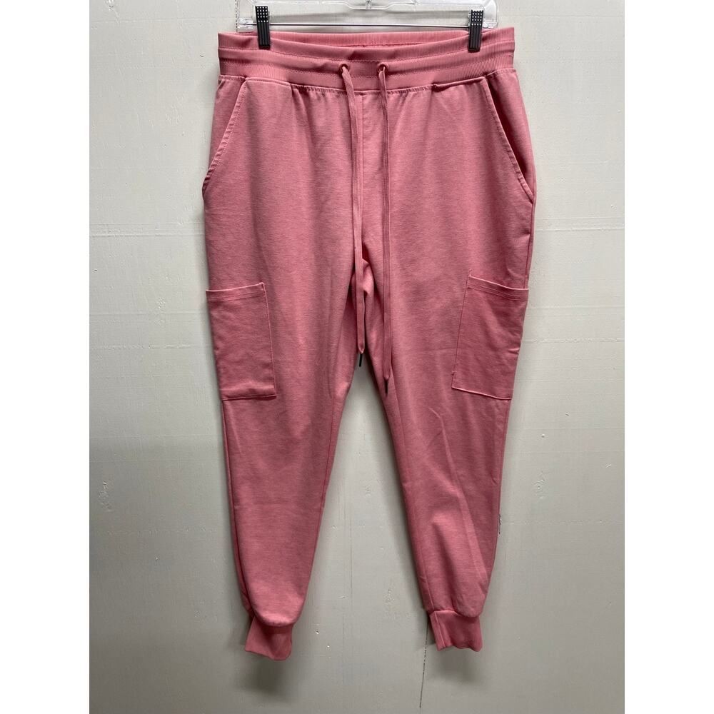Scrubletics Women's Pink Scrub Bottoms in size Large